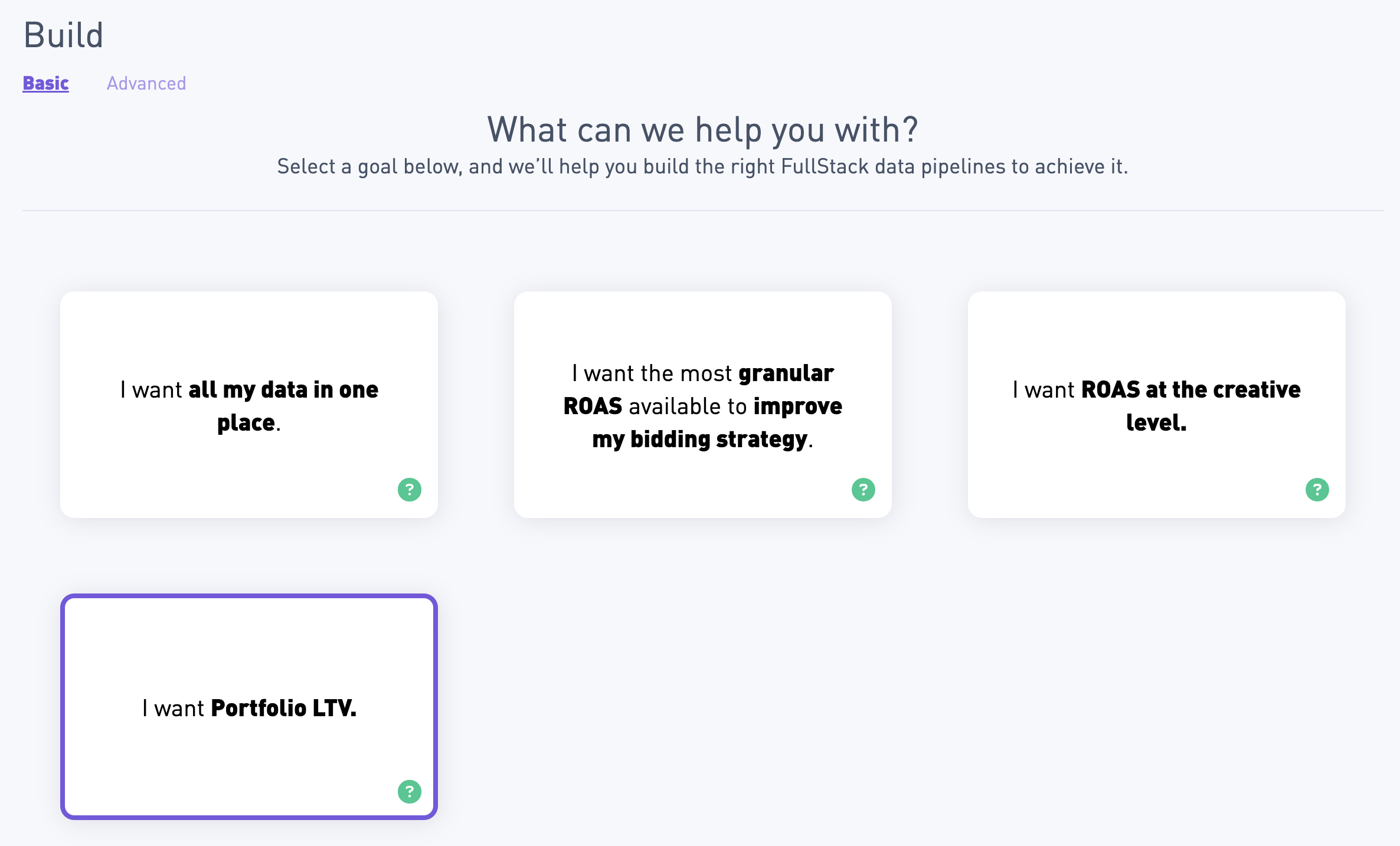 How to set up Portfolio LTV Analysis in Growth FullStack